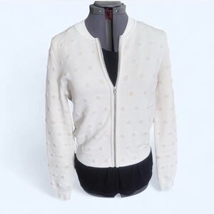 NWOT BCBG MAXARIA zip sweater